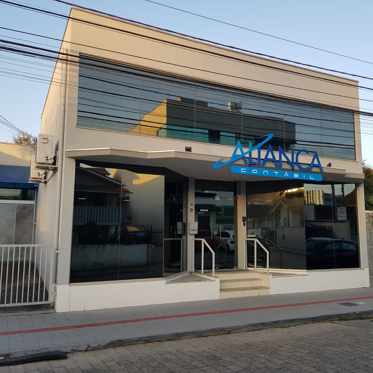 Foto escritório Aliança Contábil Blumenau