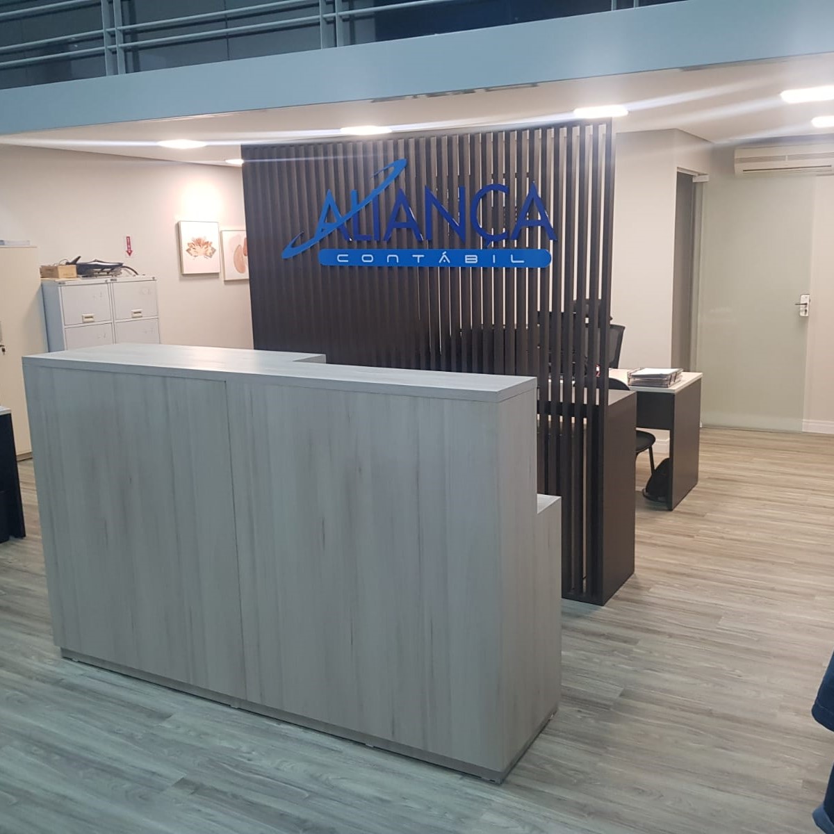 Foto escritório Aliança Contábil Blumenau
